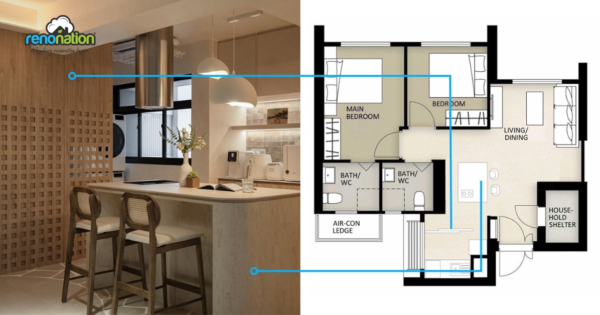 5 Kitchen Layouts that Challenge the Limits of a 3-Room BTO